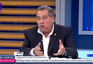 Aníbal Quiroga: Nadie debería ser perseguido por algo que no es delito