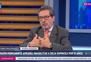 Antonio Maldonado: Es necesaria una nueva ley del Ministerio Público