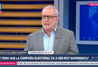 Augusto Álvarez Rodrich: Temo que la campaña electoral será muy sangrienta