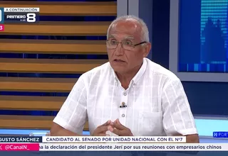 Augusto Sánchez: Soy general de la Policía en retiro