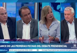 Balace de las primeras fechas del debate presidencial