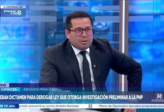 Benji Espinoza: Esta ley alteró el diseño constitucional de la Fiscalía