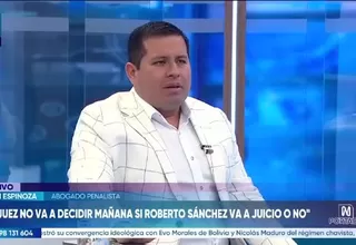 Benji Espinoza: No hay forma que haya indulto si es que no hay sentencia definitiva