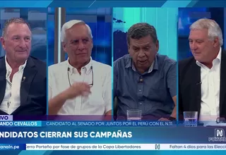 Candidatos presidenciales cierran sus campañas