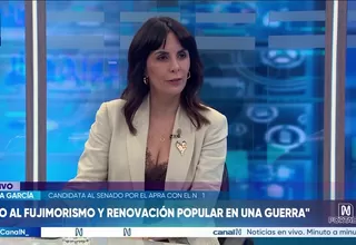 Carla García: Veo al fujimorismo y a Renovación Popular en guerra