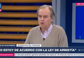 Carlos Basombrío cuestiona ley de amnistía para militares aprobada por Congreso