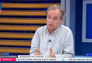 Carlos Basombrío: Este es un Gobierno reactivo a los hechos