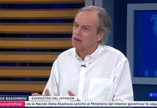 Carlos Basombrio: Los homicidios son el indicador principal de lo que está sucediendo