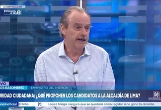Carlos Basombrío: Los planes de gobierno reflejan muy poco de lo que se va a hacer después en las municipalidades