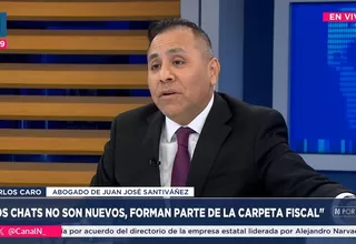 Carlos Caro: Los chats no son nuevos, forman parte de la carpeta fiscal 