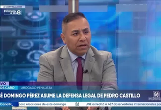 Carlos Caro sobre la condena a Fernando Rospigliosi: Hay una cuestión previa que debió haberse discutido