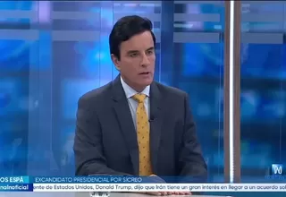 Carlos Espá: Yo he dicho que voy a votar por Keiko Fujimori