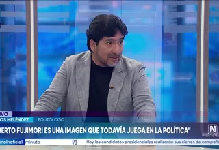 Carlos Meléndez: Alberto Fujimori es una imagen que todavía juega en política