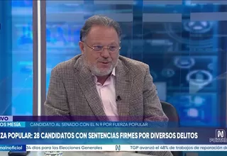 Carlos Mesía: Jamás he pisado una comisaría