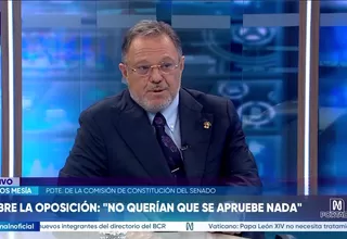 Carlos Mesía: En la oposición no querían que se apruebe nada