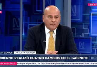 César Campos: Se han quedado los que tenían que salir del Gabinete