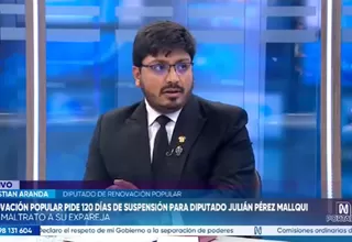 Christian Aranda: En la práctica lo sería una reelección de López Aliaga