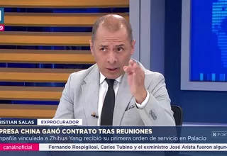 Christian Salas: Como presidente no sabes con que personas te reunes