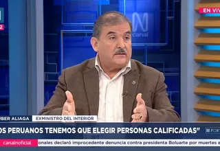 Cluber Aliaga cuestiona mensajes a la nación por parte de fiscales supremos