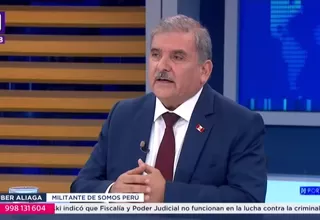 Cluber Aliaga: Me invitaron varios partidos pero Somos Perú era el más limpio