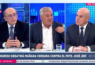 Álvarez sobre Jerí: No se ha evidenciado delito alguno