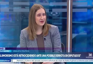 Daniela Ibáñez sobre pedido de facultades legislativas: El fujimorismo está retrocediendo ante una posible derrota en Cámara de Diputados