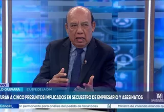 Danilo Guevara: Hay temas de fondo que la PNP no puede resolver 