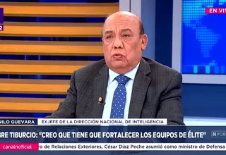 Danilo Guevara: Tengo excelentes referencias sobre la capacidad profesional de Tiburcio
