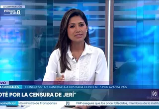 Diana Gonzales: Creo que muy pocos votos de APP fueron para Alva