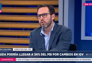 Diego Macera: Estamos viviendo una situación fiscal delicada