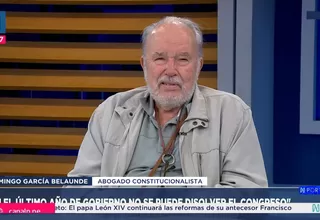 Domingo García Belaunde: A Boluarte hay que criticarla por otras cosas, no por una cirugía