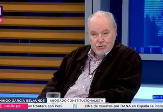 Domingo García Belaunde: Todo el mundo sabe que Antauro Humala es antisistema