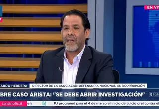 Eduardo Herrera: Se debe abrir investigación en el caso de José Arista