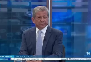 Enrique Castillo: Esperábamos no solo una confrontación política en el debate, también programas