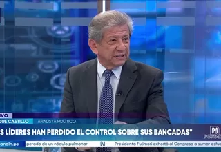 Enrique Castillo: El manejo de Carlos Mesía en la Comisión de Constitución ha sido muy malo