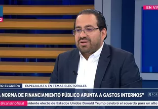 Enzo Elguera apoyó el proceso sancionador de la ONPE contra Fuerza Popular