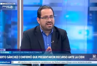 Enzo Elguera: Creo que es justificada la decisión del JNE sobre Rafael López Aliaga