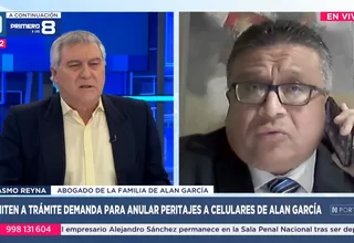 Erasmo Reina: Teléfonos de Alan García pasaron a sus deudos, que no son parte del proceso