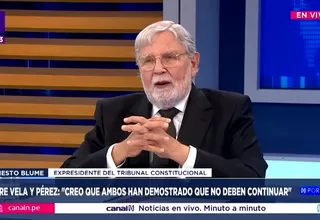 Ernesto Blume: Delia Espinoza debe ser destituida