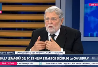 Ernesto Blume: En este país se ha satanizado la figura del conservador