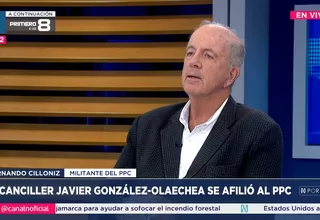 Fernando Cilloniz: Me pareció mala la salida González Olaechea de la Cancillería