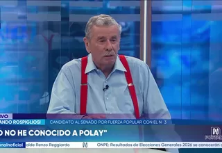 Fernando Rospigliosi: Yo no he conocido a Polay