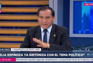 Flavio Cruz: Delia Espinoza ya sintoniza con el tema político