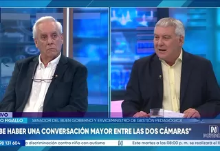 Flavio Figallo: Debe haber una conversación mayor entre las dos cámaras