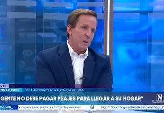 Francis Allison: El fujimorismo nunca pudo poner un alcalde en Lima