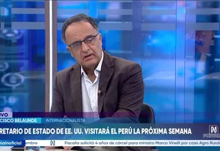 Francisco Belaunde: EE.UU. ha convertido a América Latina en un área muy importante de su política exterior