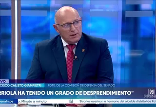  Francisco Calisto: Óscar Arriola ha tenido un grado de desprendimiento