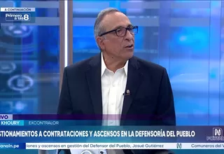 Fuad Khoury: Aceptar un puesto para el que no estás preparado es el primer acto de corrupción