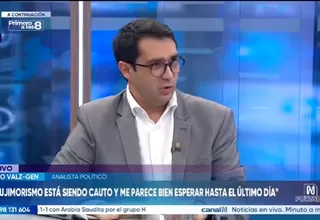 Giulio Valz - Gen: El fujimorismo está siendo cauto, me parece bien esperar hasta el último día