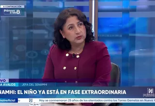 Grinia Ávalos sobre el Fenómeno El Niño en fase extraordinaria: El evento ha llegado a su máxima expresión